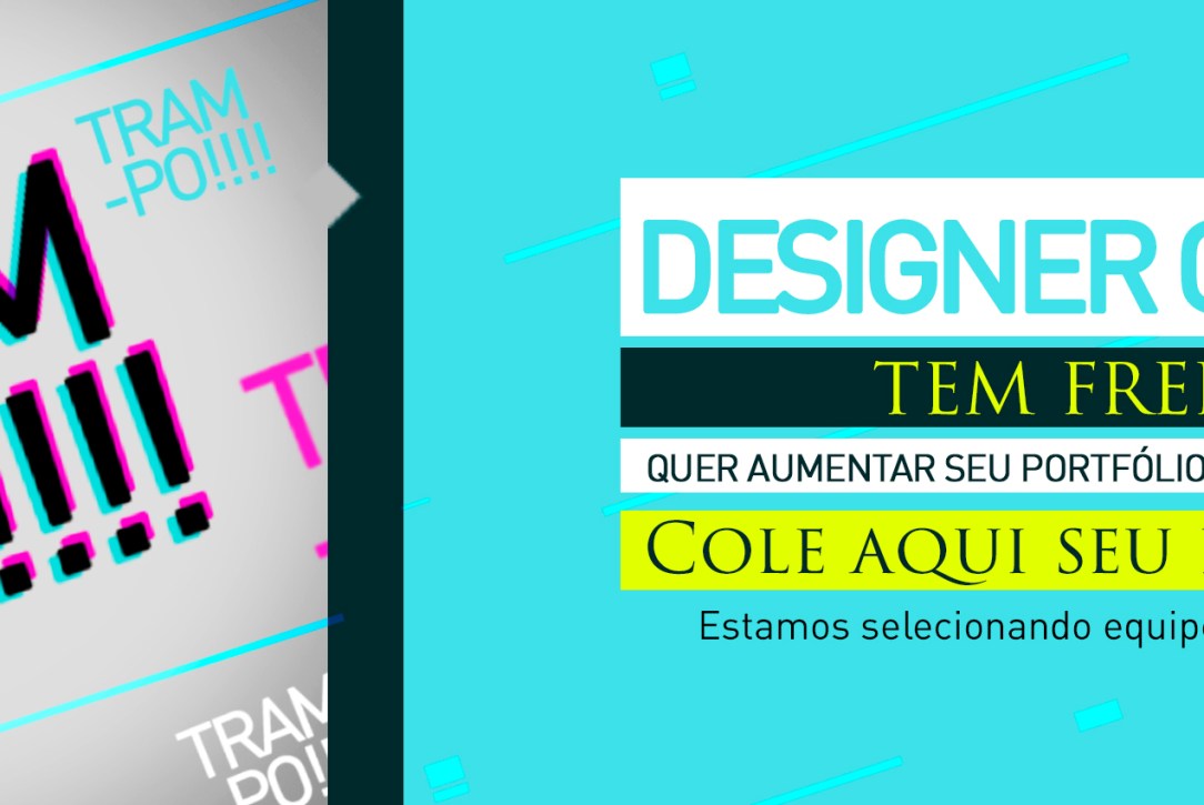 PROCURA-SE DESIGNER GRÁFICO PARA FREELANCE