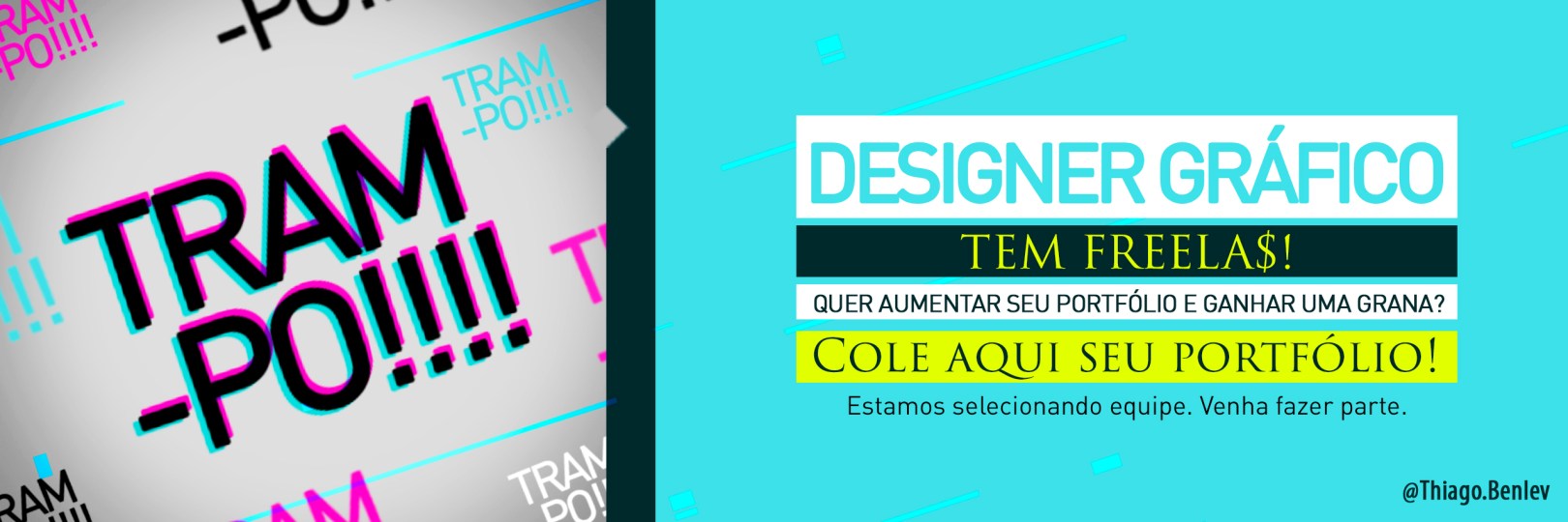 PROCURA-SE DESIGNER GRÁFICO PARA FREELANCE