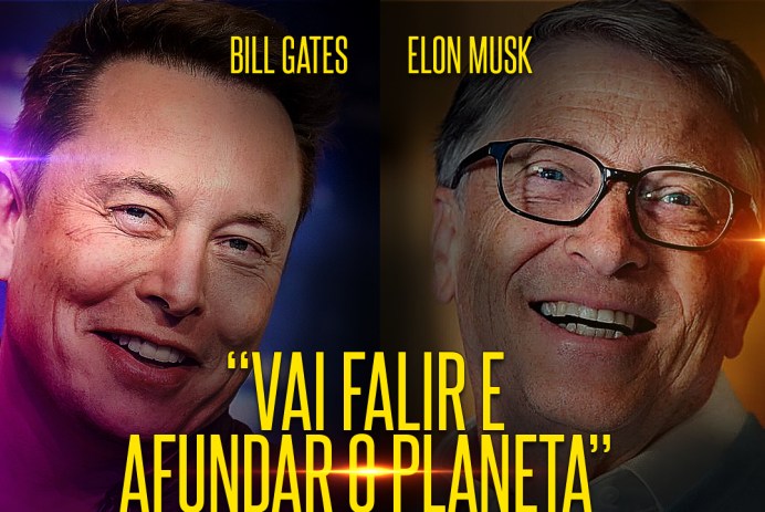 ELE É UM RISCO ECONÔMICO: ELON MUSK RASGA DINHEIRO, segundo BILL GATES