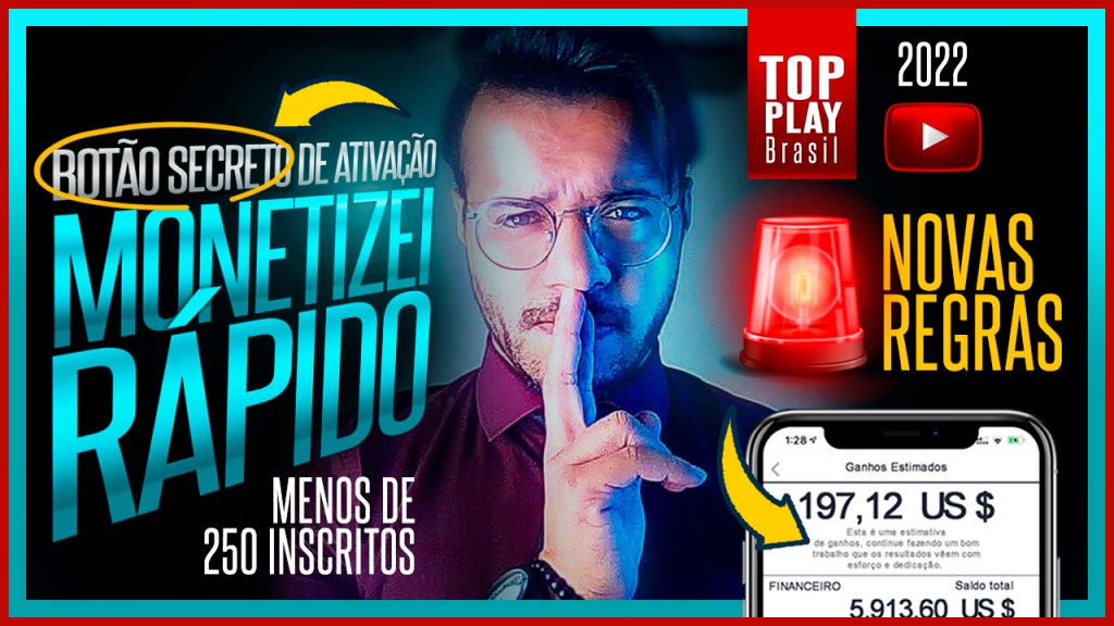 Como ganhar dinheiro no YouTube? Como abrir um canal no YouTube e ganhar dinheiro? Como monetizar meu canal no YouTube 2021? Como faço para postar um vídeo no YouTube pelo celular e ganhar dinheiro? Como funciona o canal do YouTube?