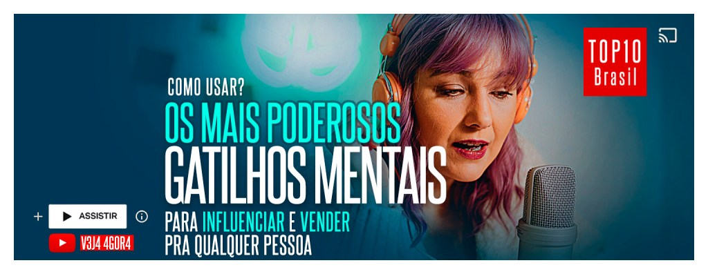 GATILHOS MENTAIS mais PODEROSOS para INFLUENCIAR pessoas – Quais os que MAIS VENDEM com NeuroMarketing Digital thiago benlev