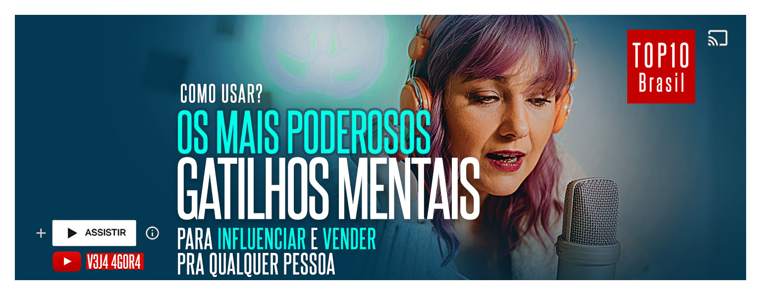 GATILHOS MENTAIS mais PODEROSOS para INFLUENCIAR pessoas – Quais os que MAIS VENDEM com NeuroMarketing Digital