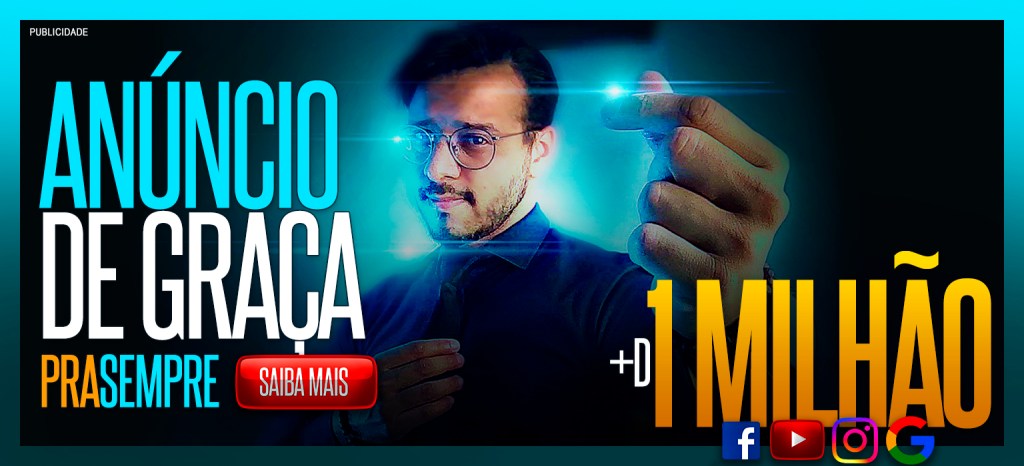 ANÚNCIO DE GRAÇA PRA SEMPRE - curso e mentoria de como ganhar anuncio de graça pra sempre no google youtube instagram e facebook