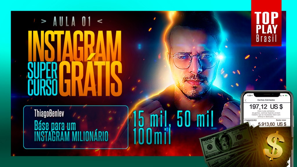 curso grátis de instagram completo para quem deseja ser influenciadora vender produtos dropshipping ou mesmo infoprodutos se você é perfil pessoa física ou empresa vai adorar esse curso totalmente gratuito online para assistir e baixar se quiser