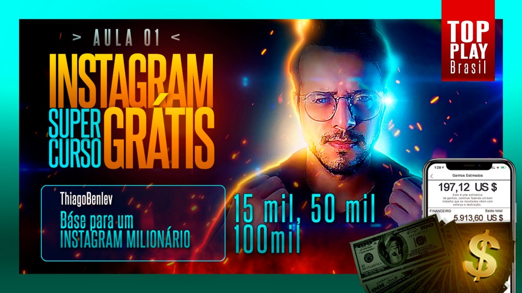 curso grátis de instagram completo para quem deseja ser influenciadora vender produtos dropshipping ou mesmo infoprodutos se você é perfil pessoa física ou empresa vai adorar esse curso totalmente gratuito online para assistir e baixar se quiser