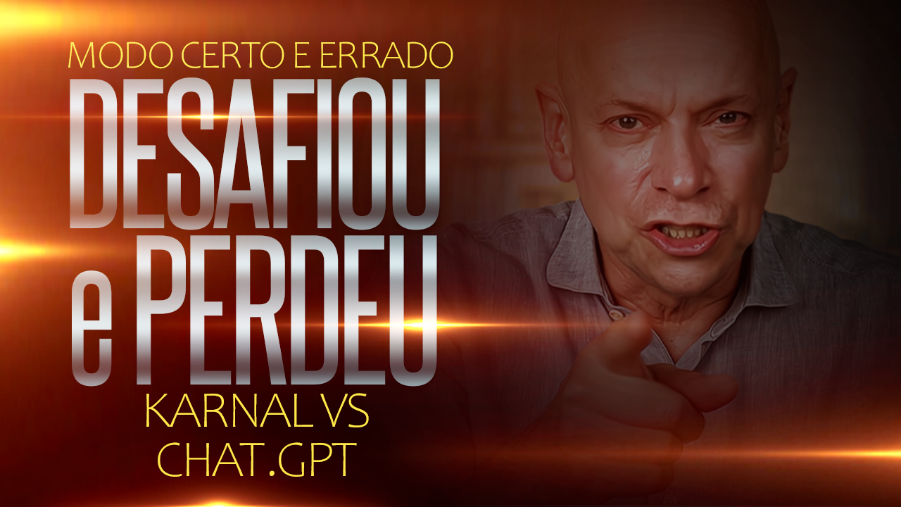 PERDEU O DESAFIO | LEANDRO KARNAL VS CHAT GPT