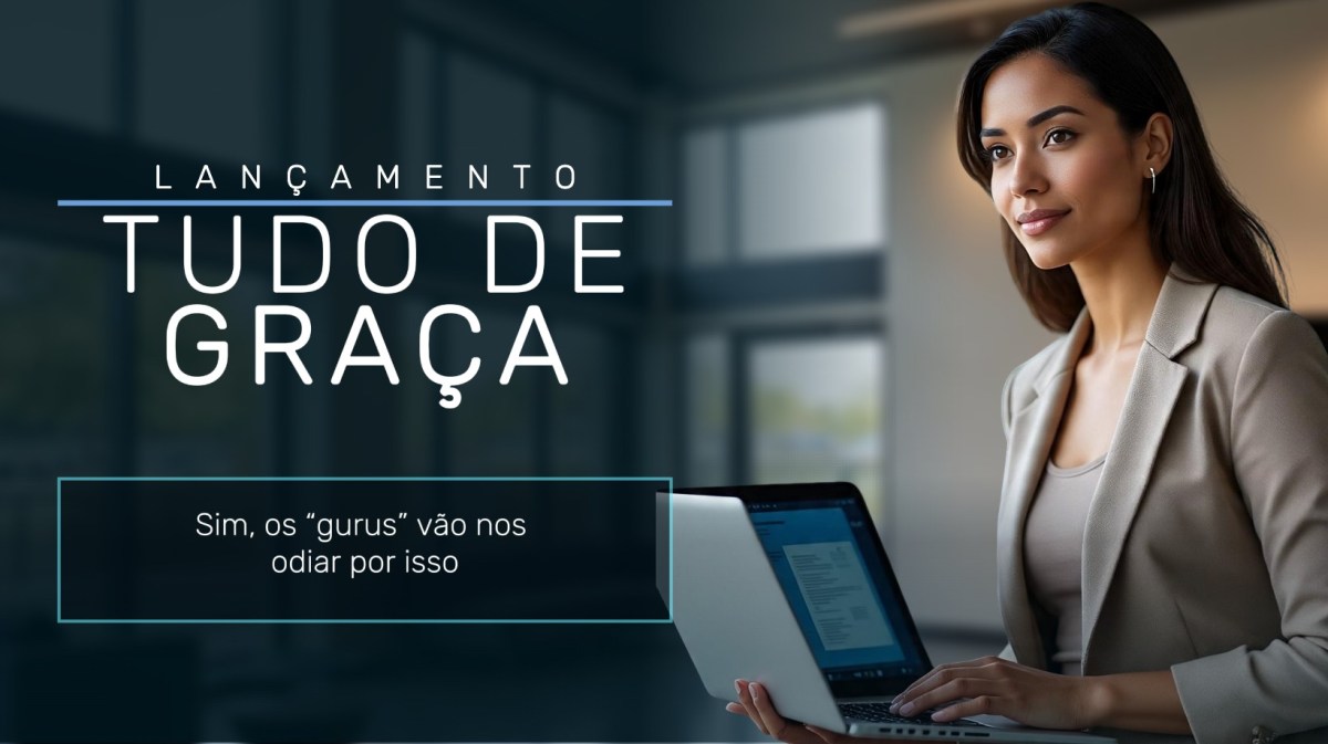 LANÇAMENTO — Aprenda Tudo de&nbsp;Graça
