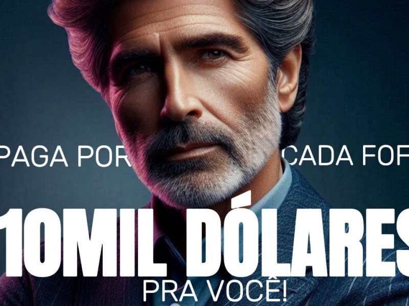 “Simples, te pago de $ 400 a 10mil dólares e você&nbsp;responde”