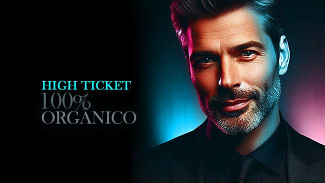 É possível vender high ticket no orgânico!