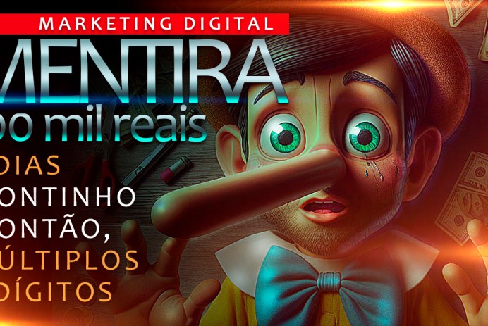 Marketing Digital é furada? É Golpe, ou dá mesmo pra ganhar dinheiro? quem está te enganando? QUAIS OS MAIORES MENTIROSOS DO MARKETING DIGITAL? DÁ PRA GANHAR DINHEIRO RÁPIDO NA INTERNET OU É TUDO MENTIRA? Dentre as maiores verdades e mentiras estão que é rápido fazer dinheiro na internet, que é fácil ficar rico, que você vai trabalhar pouco, que é preciso dominar muito conhecimento.