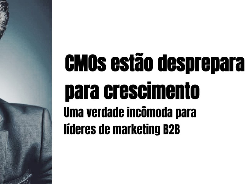 CMO’s estão despreparados para&nbsp;isso
